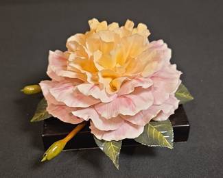 Boehm "Peony" Porcelain Figurine