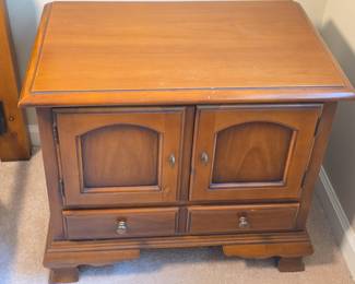 Vintage Wooden Nightstand