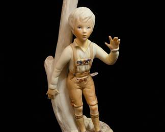 Cybis "Boy with Tree" Figurine