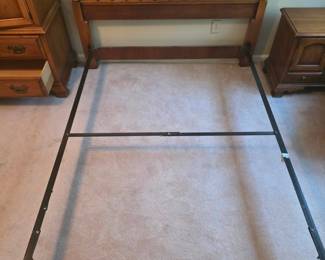 Vintage Wooden Headboard