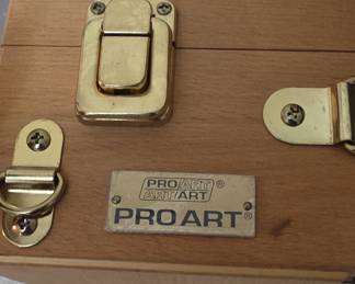 Pro Art Artist Wooden Field Easel