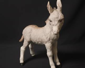 Cybis Donkey Figurine
