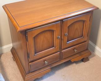 Vintage Wooden Nightstand