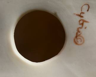 Cybis Porcelain Figurine of a Girl with a Doll