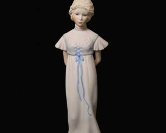 Cybis Porcelain Figurine "Betty Blue"