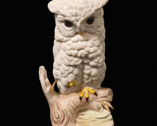 Cybis Porcelain Owl Figurine