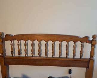 Vintage Wooden Headboard