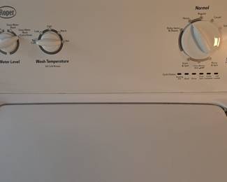 Roper Top-Load Washer and Electric Dryer Set