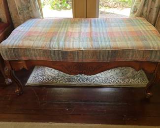 Upholstered bench