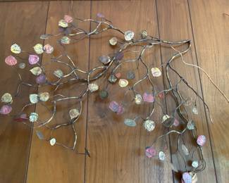 Copper wall art