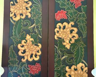 Pair of screen panels 