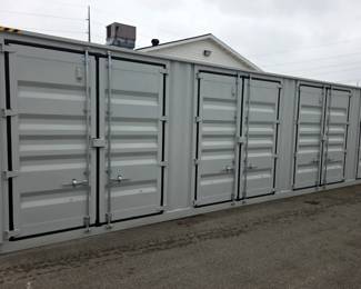 2026 4-Side-Door 40' HQ Container 40' High Cube Multi-Door Container, Unused