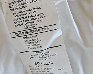 Home de Plume "Solid Back" Sofa