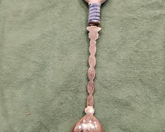 Vintage Elesva Delft Holland Windmill Souvenir Spoon