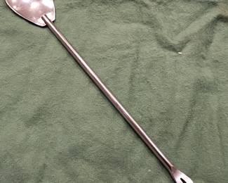 Japanese Stainless Steel Olive Spoon with Fork