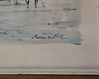 Amalienborg Palace Square, Copenhagen, Denmark - Limited Edition Print by Peter M. Monsted