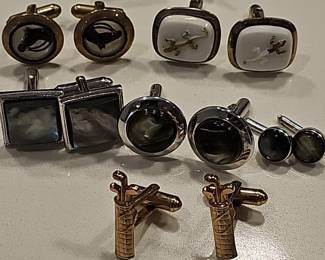 Assorted Cufflinks Collection