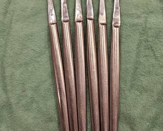 WMF "W" Mark Stainless Steel Oyster Forks (Set of 6)