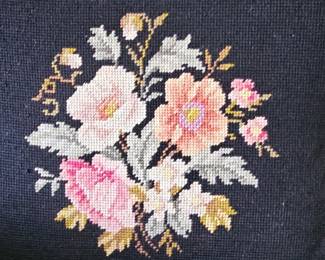 Victorian Eastlake Needlepoint Upholstered Armchair