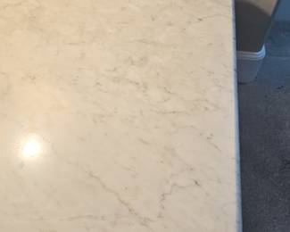 Victorian Eastlake Marble Top Coffee Table