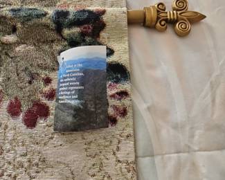 Linda Maron "Graceful Birds" Woven Wall Hanging