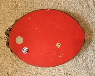 Oval Floral Still Life Painting with Gilt Frame