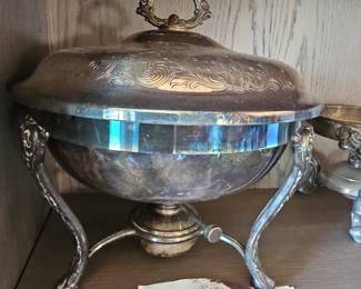 FB Rogers Silver Co. Silver Plated Chafing Dish