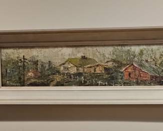 Tregear "Saw Mill Road" Oil Painting