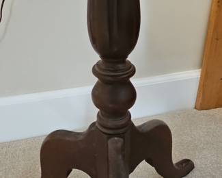 Antique Mahogany Tilt-Top Candlestand Table