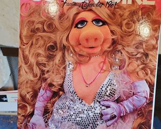 Jim Henson's Muppets Present The Miss Piggy Cover Girl Fantasy Calendar 1981
