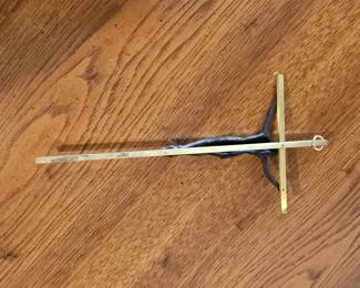 Brass Crucifix with Corpus