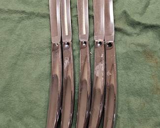 Set of 6 Stainless Steel Butter Knives
