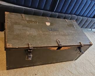 US Military Footlocker / Storage Chest