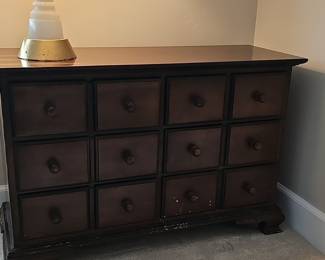 Vintage Apothecary Chest Dresser