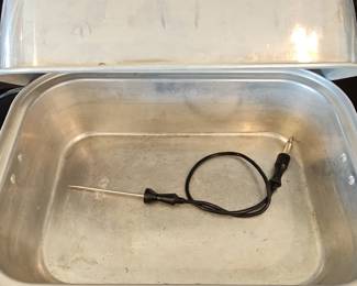 West Bend Aluminum Roaster with Thermometer