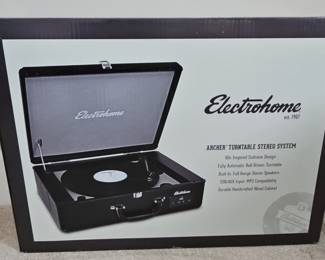 Electrohome Archer Turntable Stereo System