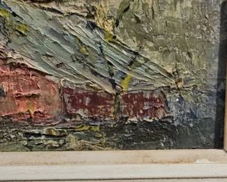 Tregear "Saw Mill Road" Oil Painting