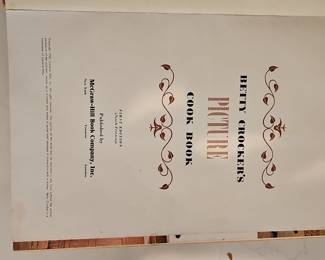 Betty Crocker's Picture Cook Book - 1950 First Edition