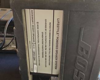 Bose Lifestyle Powered Speaker System (Right Speaker)