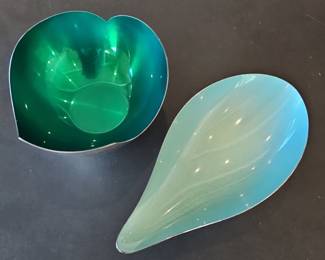 Mid-Century Modern Enamelware Bowls