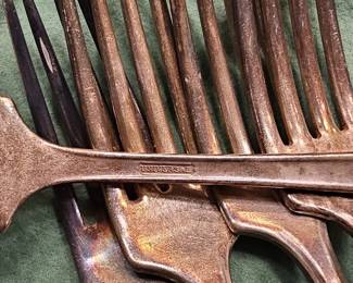 Universal Silverplated Serving Forks