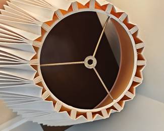 Linen Knife Pleat Empire Lampshade