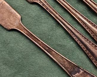 Community Plate Silver Butter Knives Set