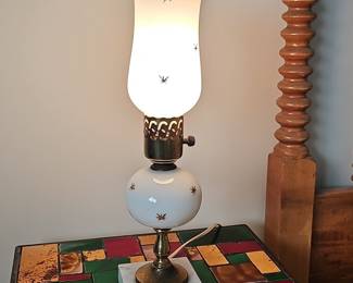 Mid-Century Modern Starburst Table Lamp