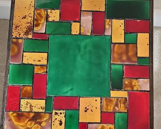 Mid-Century Modern Georges Briard Mosaic Tile Side Table