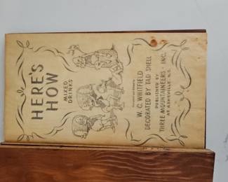 Here's How Mixed Drinks Wooden Recipe Box by W. C. Whitfield and Tad Shell