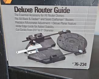 Black & Decker Deluxe Router Guide #76-234