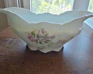 Regnier China Gravy Boat with Underplate