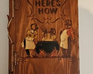 Here's How Mixed Drinks Wooden Recipe Box by W. C. Whitfield and Tad Shell