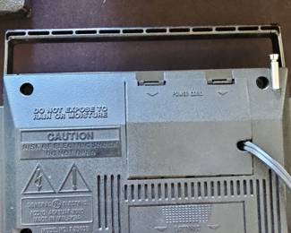 GE General Electric "Two-Way Power" Transistor Radio Model 7-2908